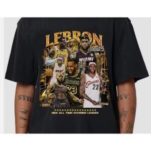 Lebron Lebron James 90S Bootleg Classic Graphic Tshirt